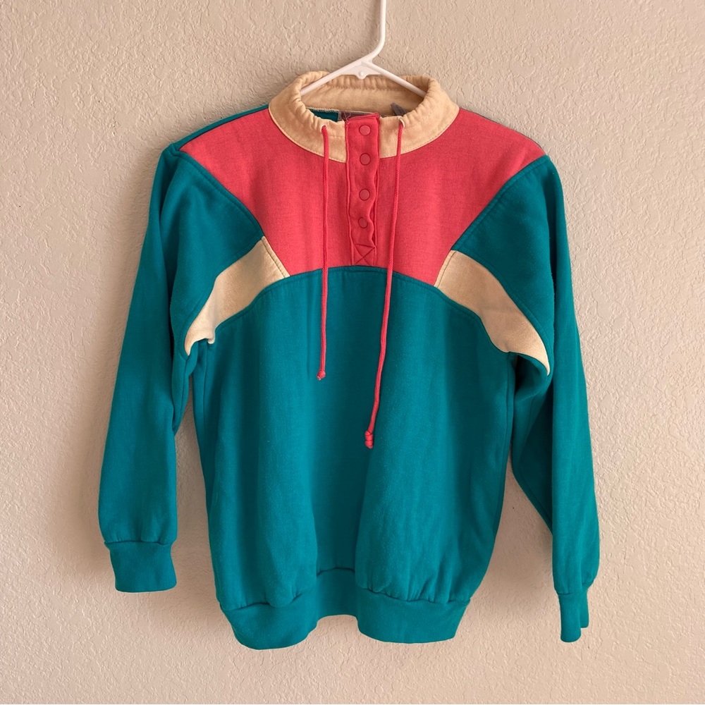Classic 80s Ski Sweater Sweatshirt Vintage Skiwear Barbie Costume
